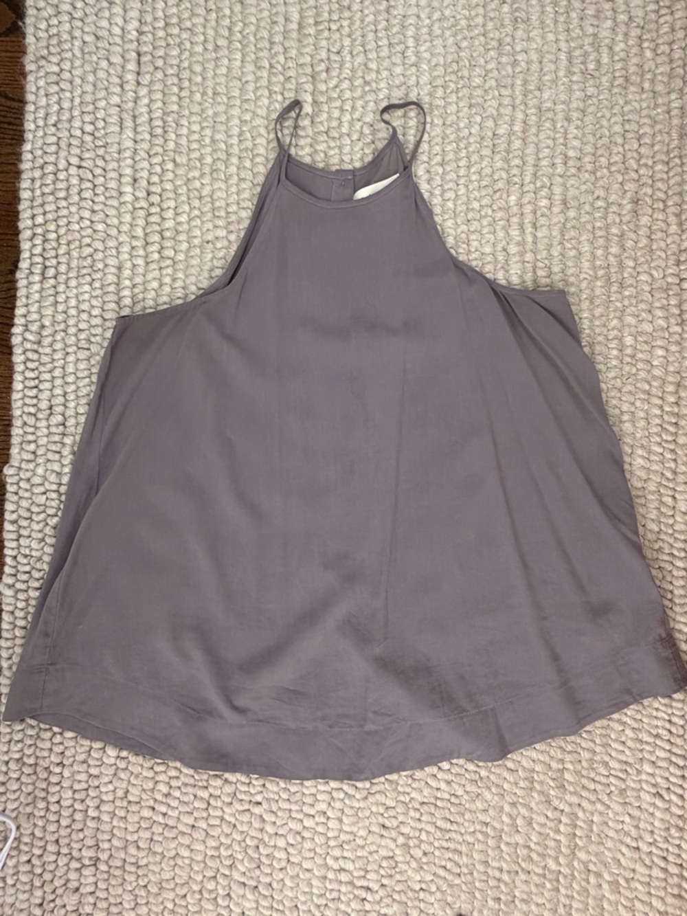 Women’s Sleeveless Halter Camisole in Gray